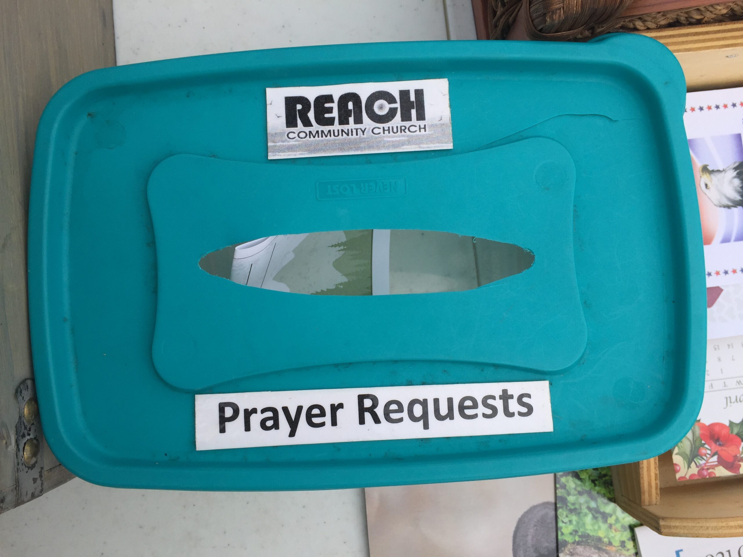 Prayer Request box