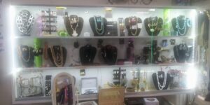 Display of jewelry