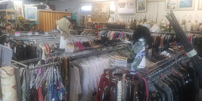 Inside photo of the Thrift Store